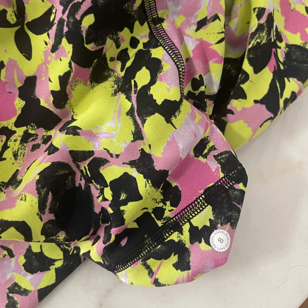 Lululemon Swift Speed High-Rise Tight 28" Inflect Floral Highlight Yellow Multi- - Picture 14 of 16
